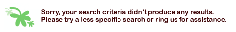 Please try again with a less specific criteria, or call us for assistance.